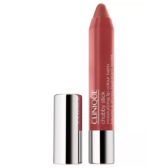 Clinique Chubby Sticks Moisturizing Lip Color Balm Mega Melon 04 0.10 oz New